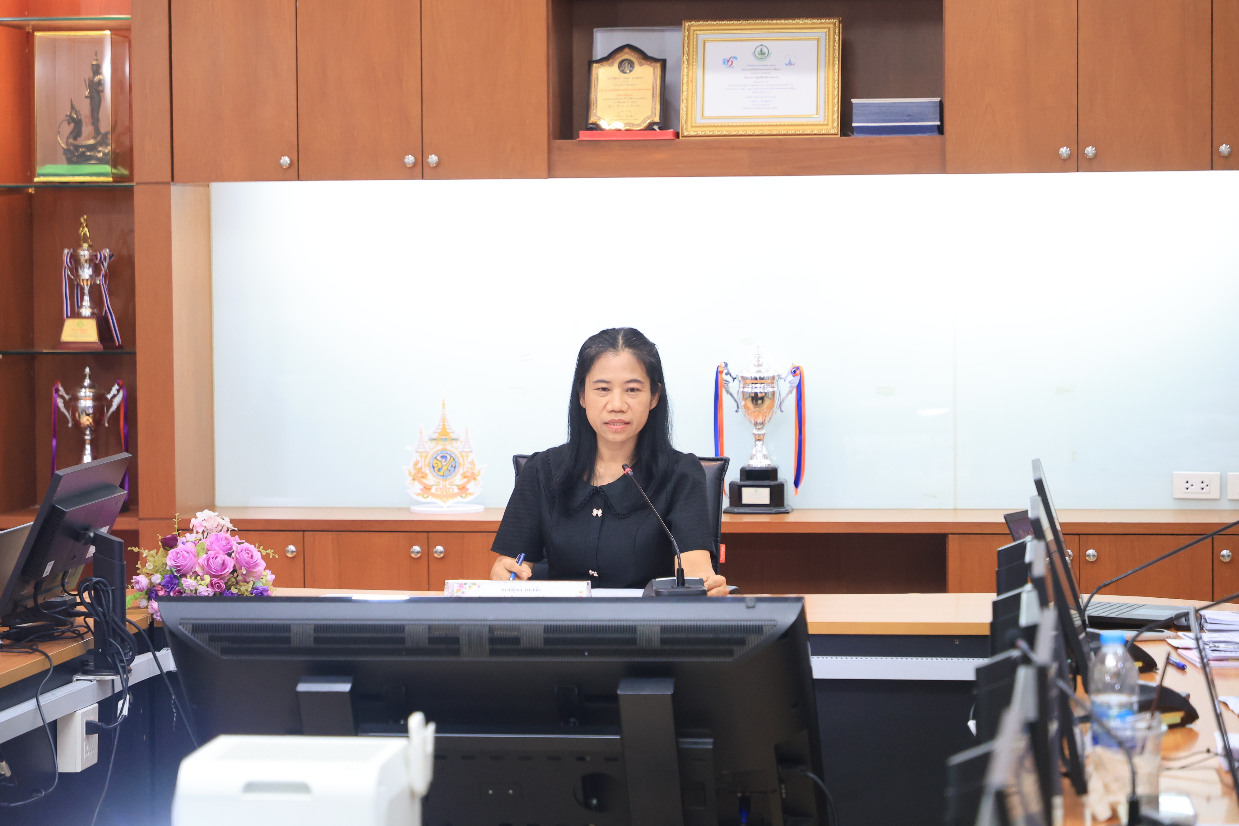 title - ส.ป.ก. ประชุมสร้างความรู้ความเข้าใจ หลักเกณฑ์ และวิธีการประเมินการปฏิบัติงานของพนักงานราชการทั่วไป ในสังกัด ส.ป.ก.